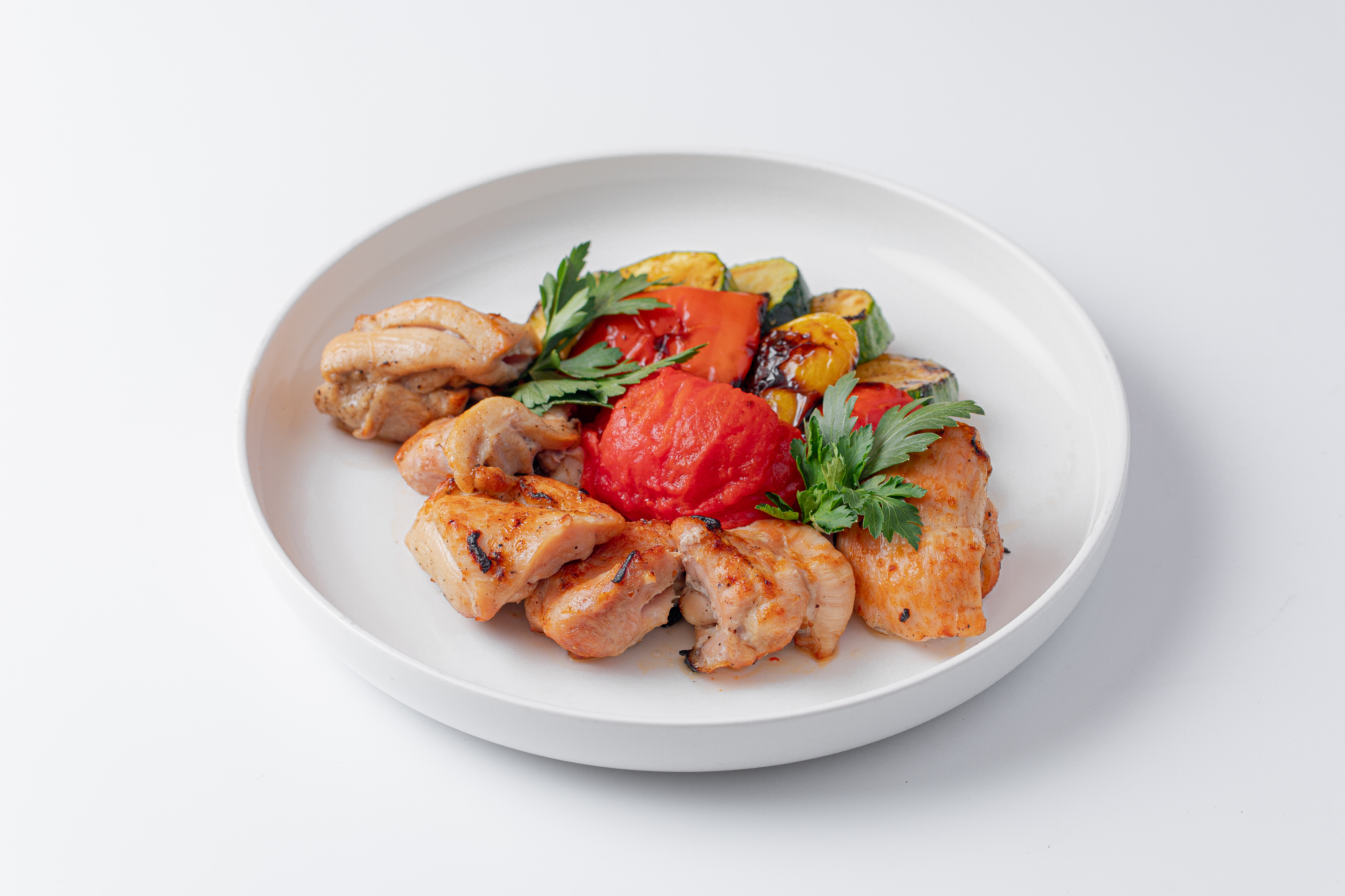 Куриные бёдрышки на гриле