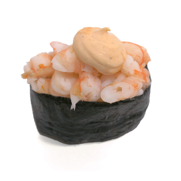 Спайс суши с креветкой