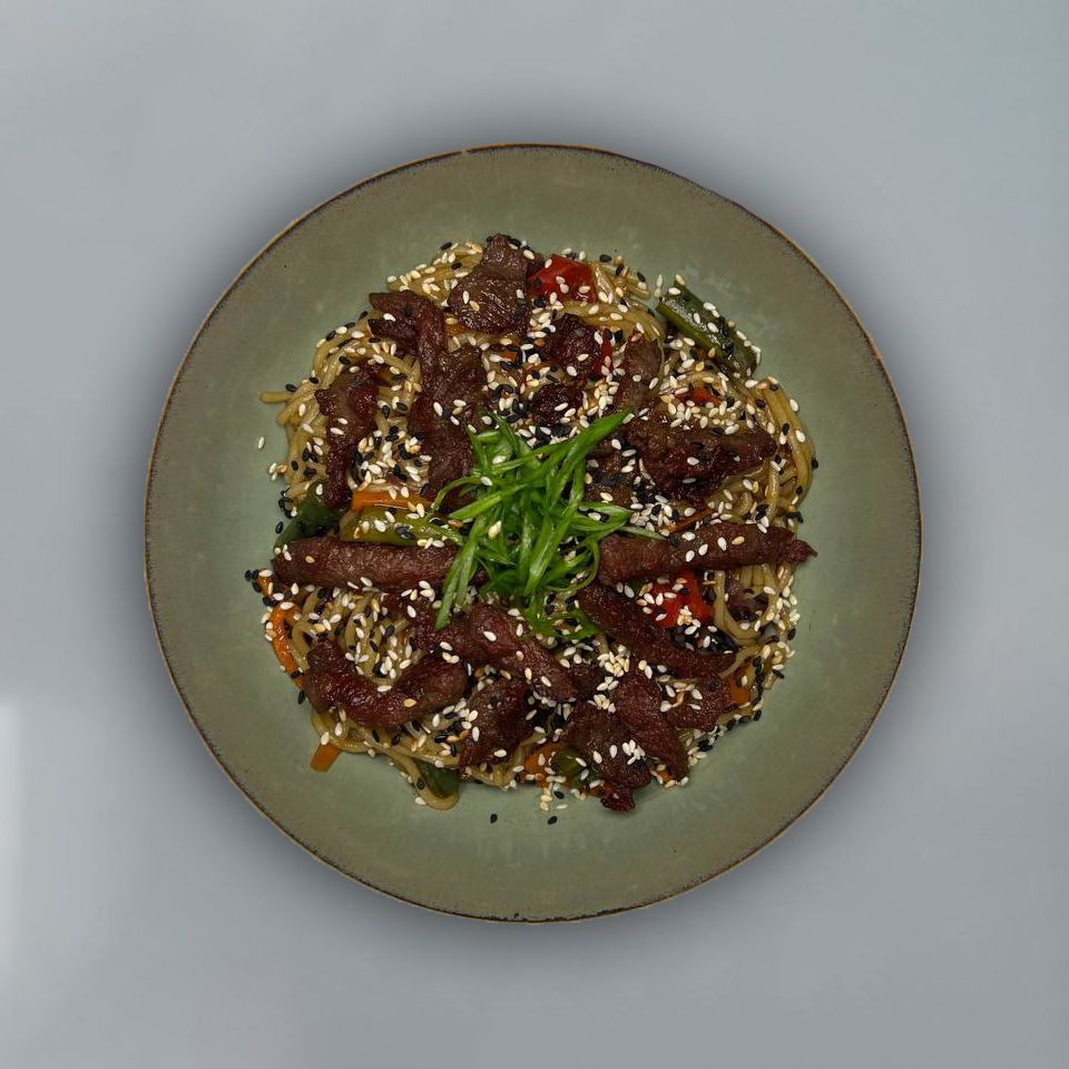 Лапша Яичная с говядиной