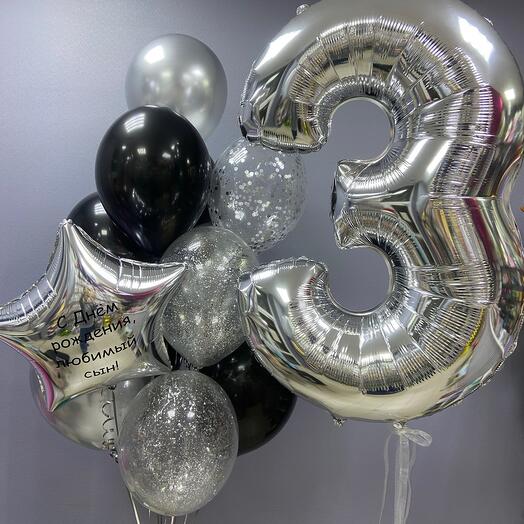 Шары на 3 годика (67)