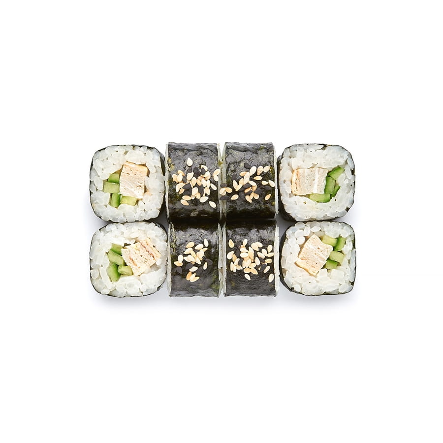 Маки с омлетом