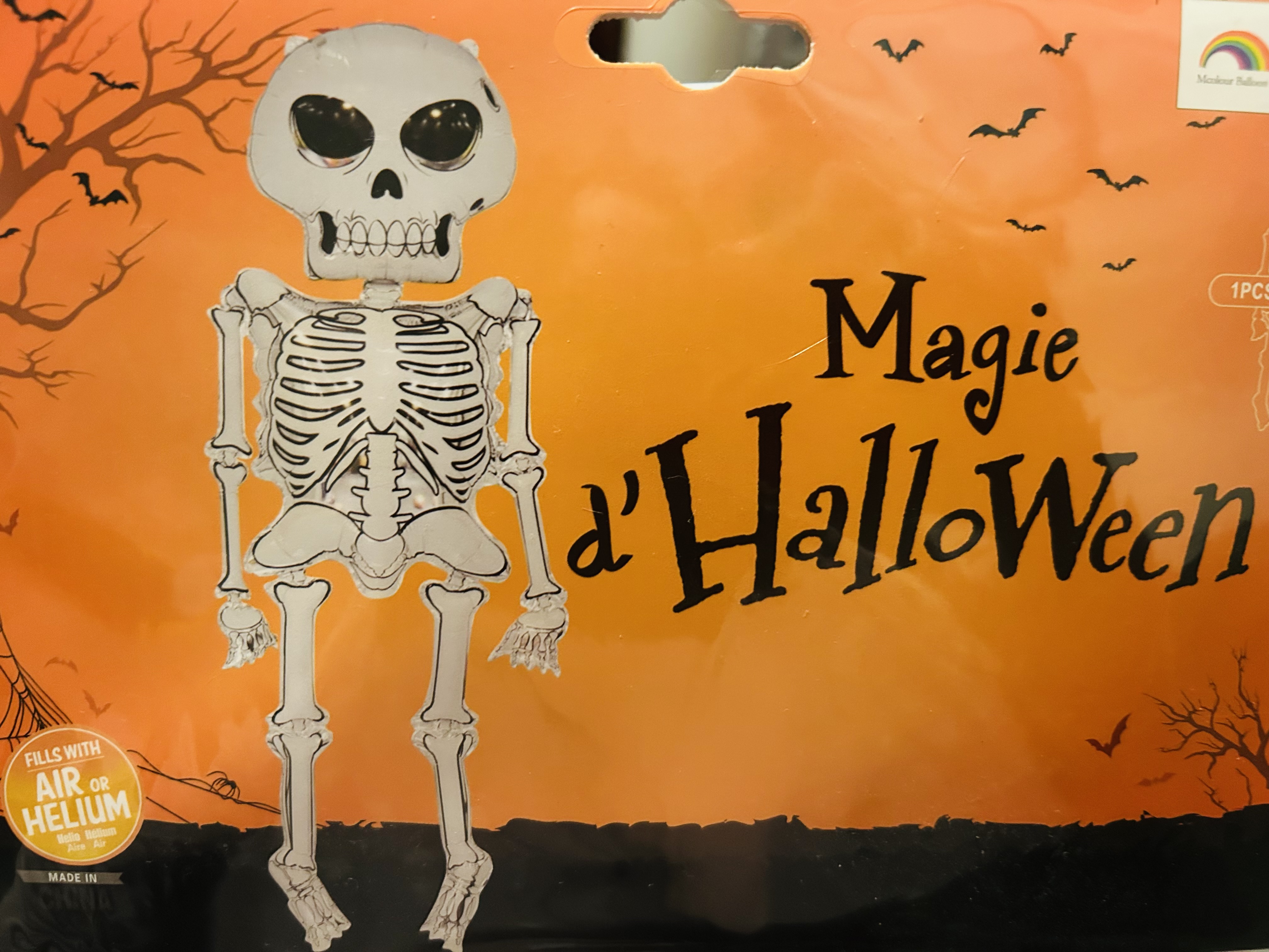 Шар Скелет 150 см