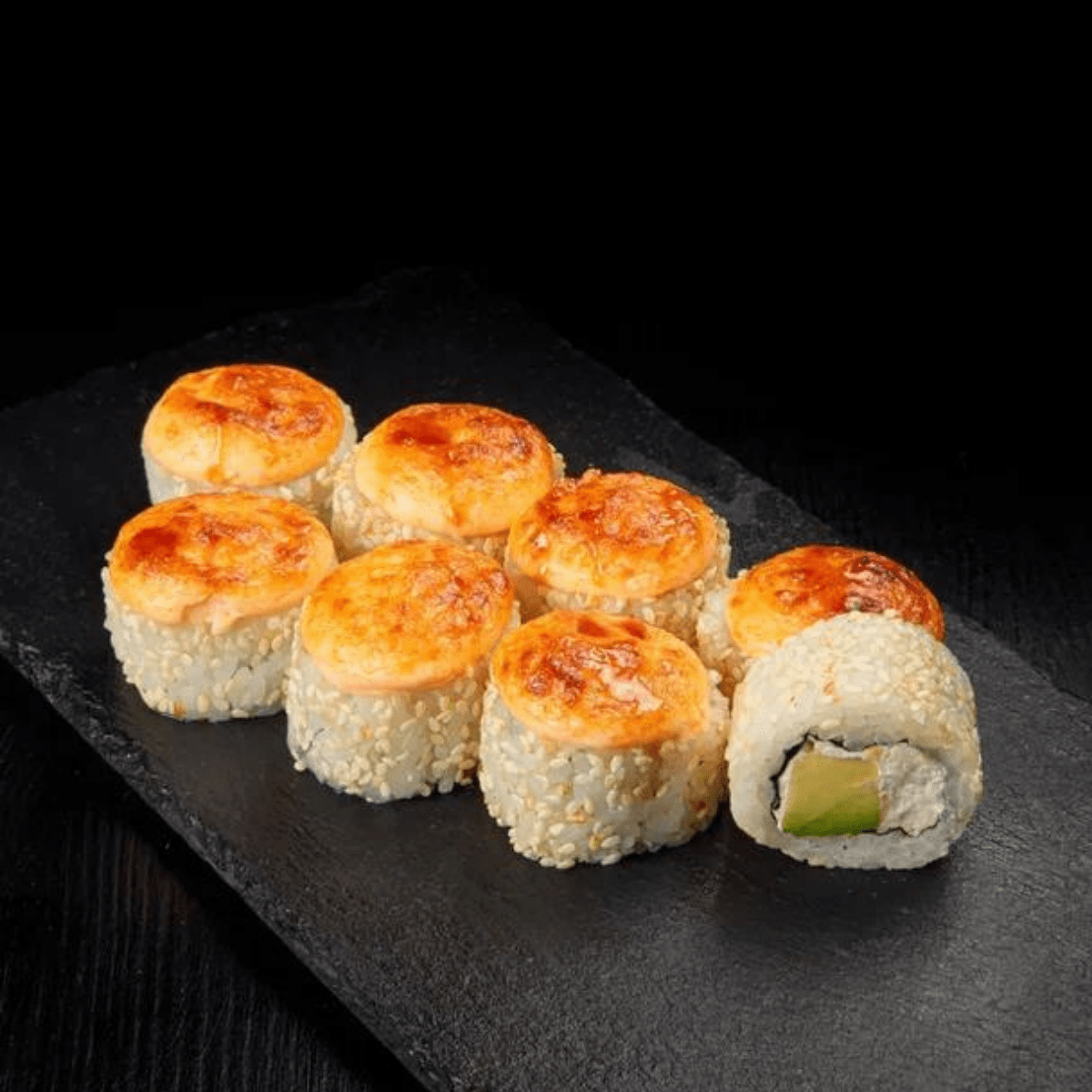 Запечённая креветка