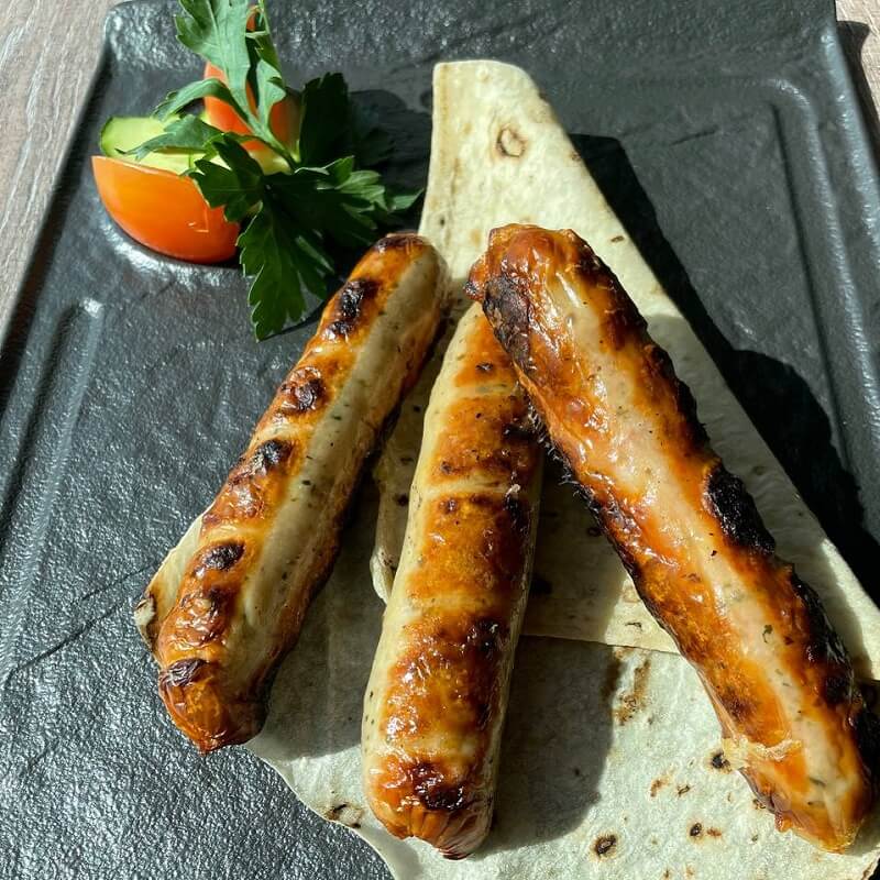 КОЛБАСКИ МЮНХЕНСКИЕ С СЫРОМ
