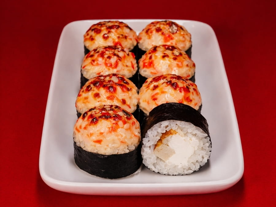 Запеченные с крабом