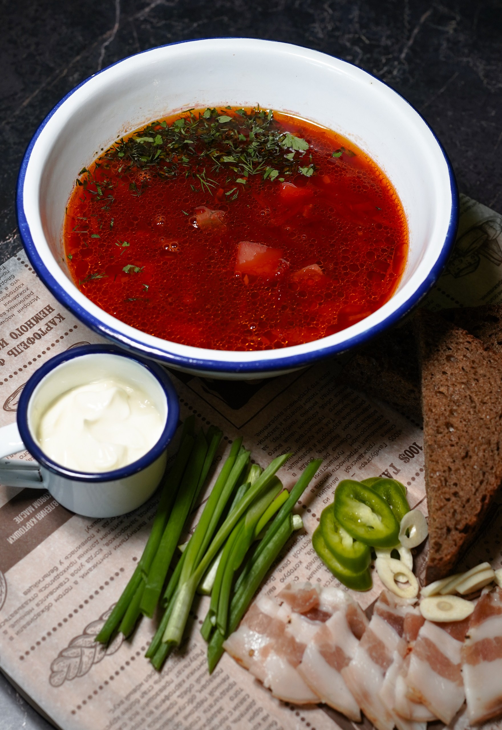 Борщ из говядины