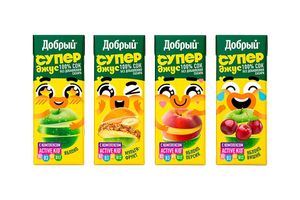 Сок Добрый детский в ассортименте 0,2 мл