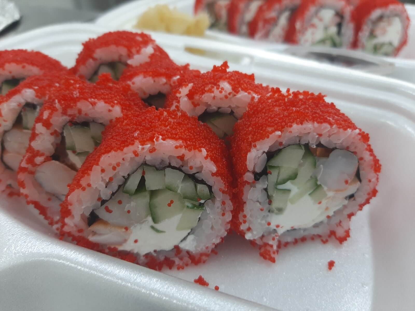 Калифорния с креветкой