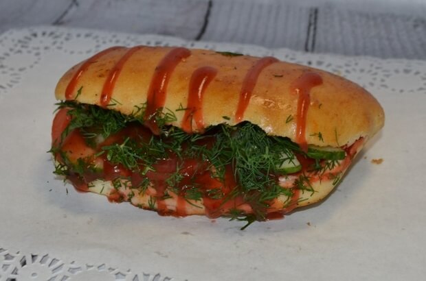 Хот-дог в булке