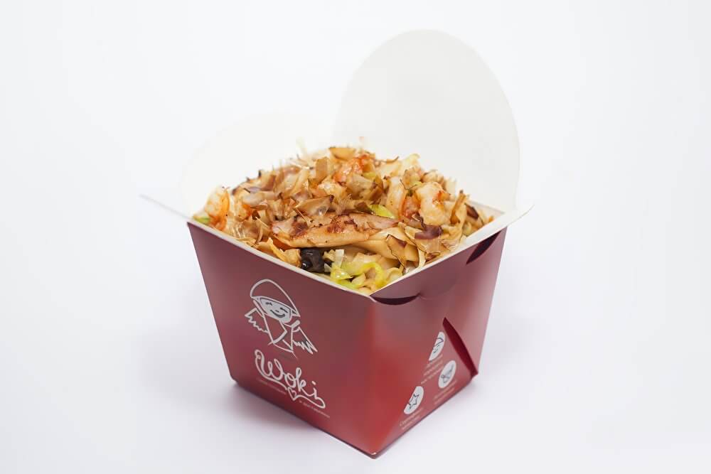 Удон с курицей и овощами Терияки 450 гр