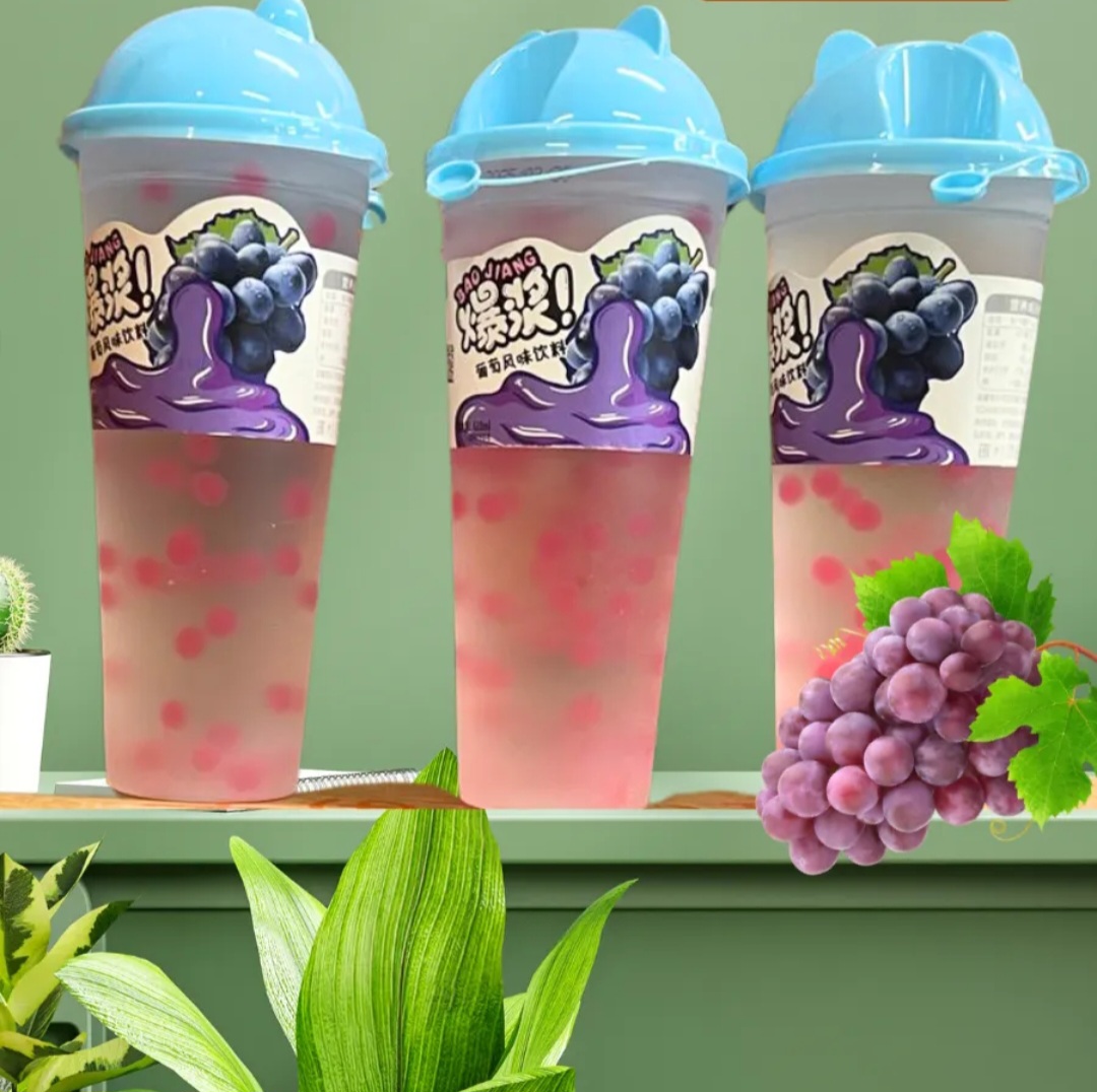 Бабл ти Виноград 0.62 л