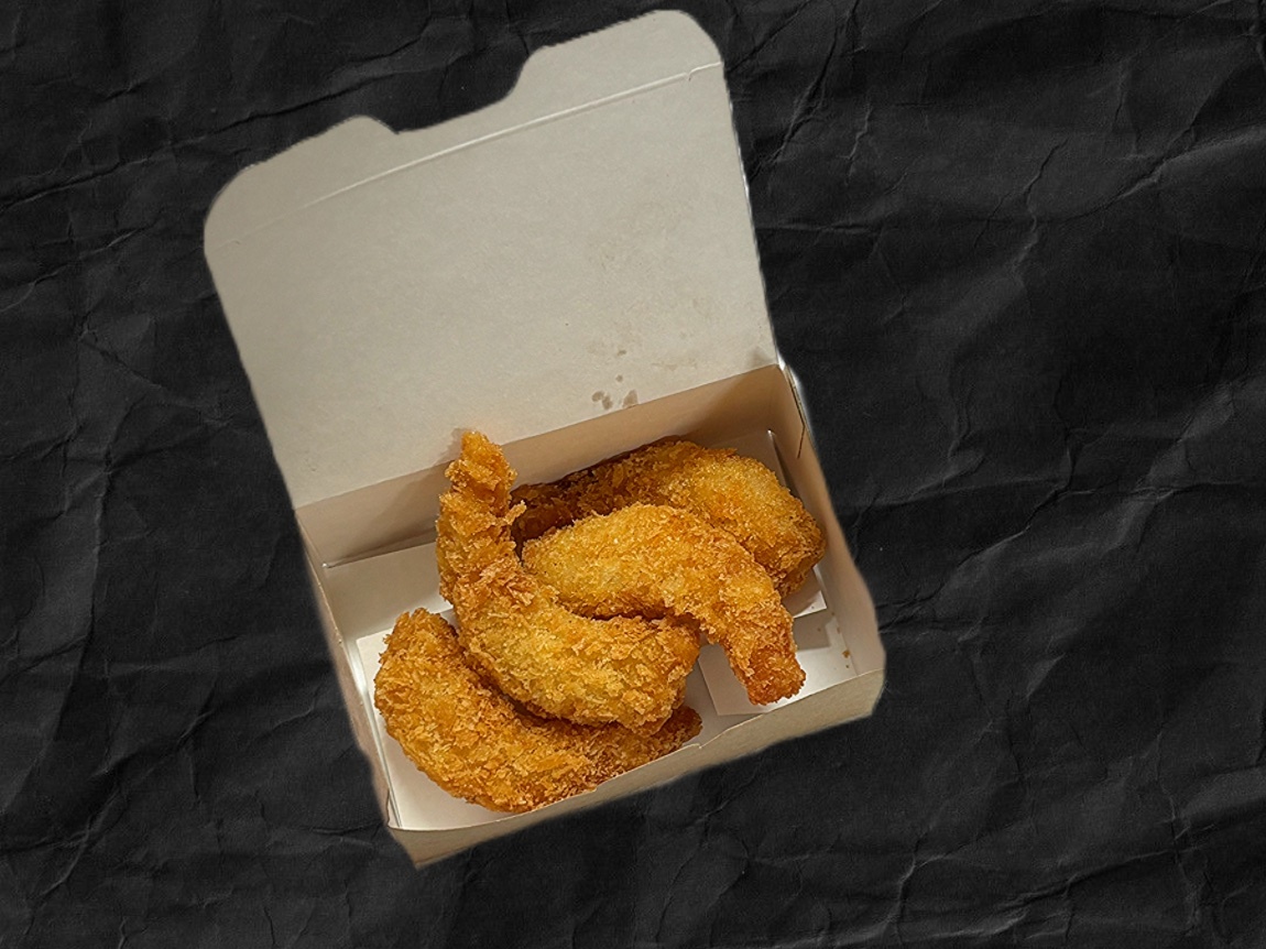 Креветки в панировке