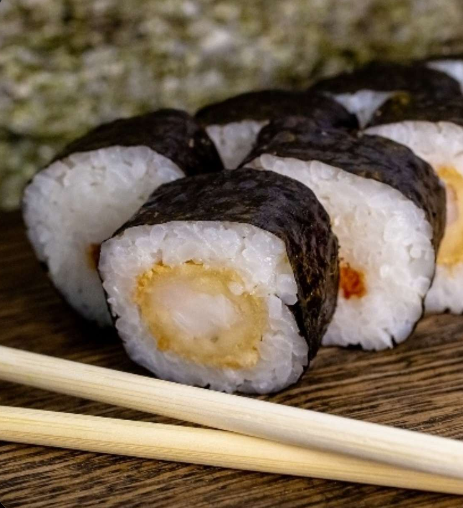 Ролл с креветкой фри