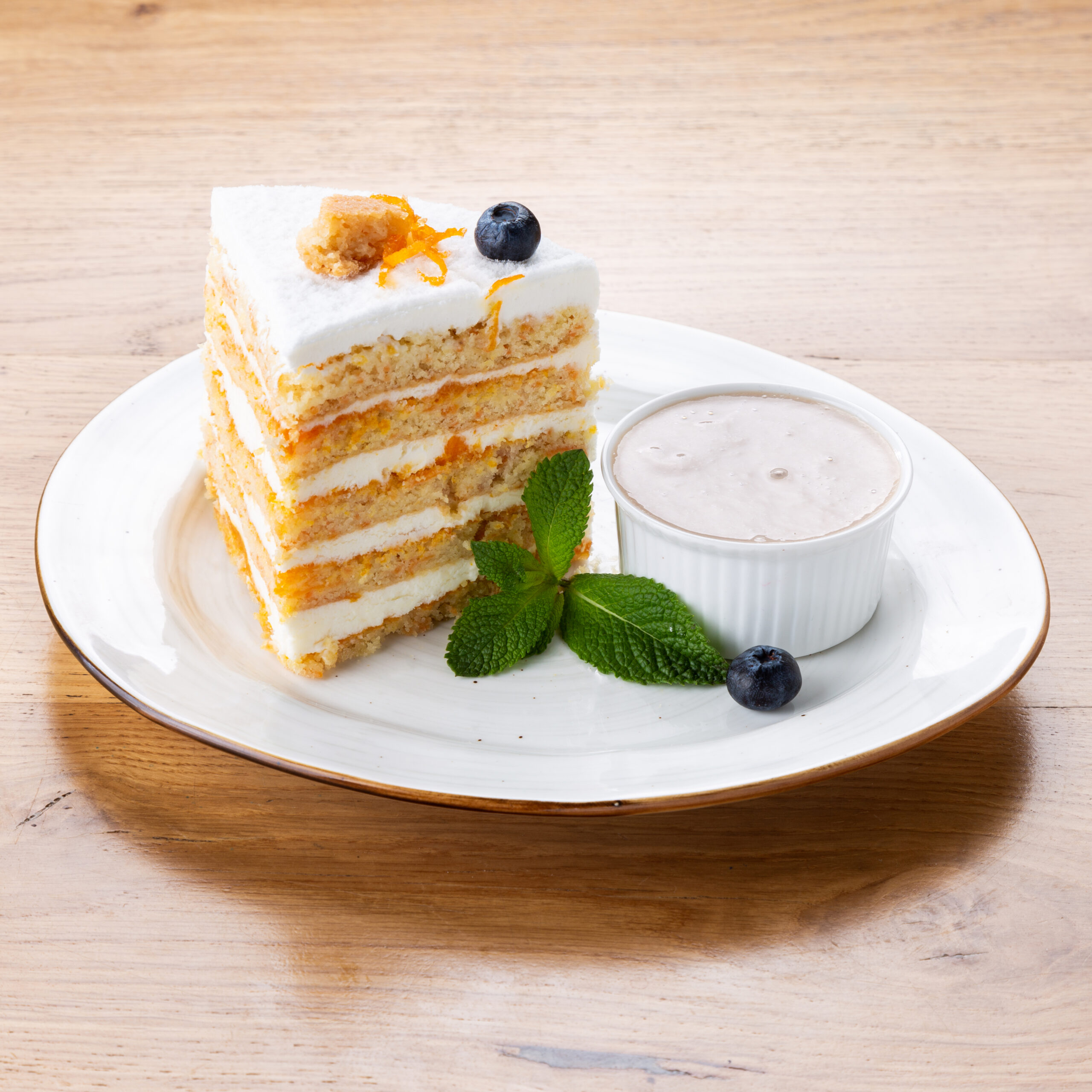 Морковный торт