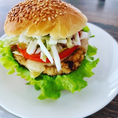 Гамбургер с курицей