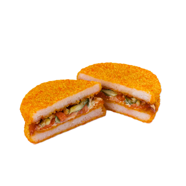 Суши бургер с форелью