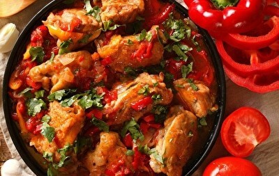 Курочка из печи