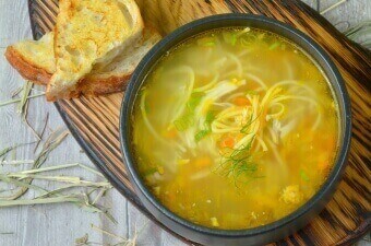 Лапша с мясом