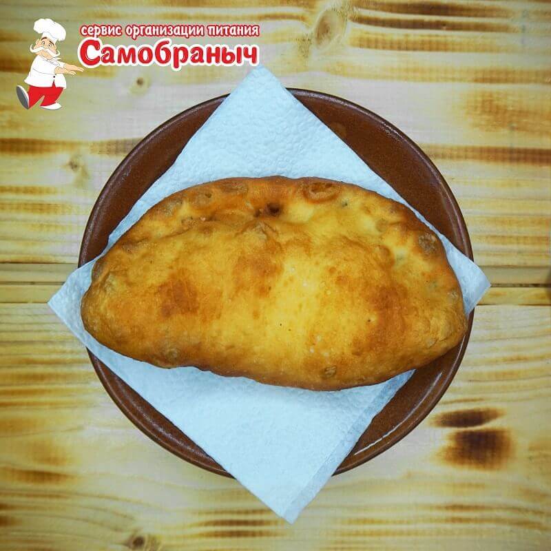 Пирожок жареный с повидлом, 1шт.