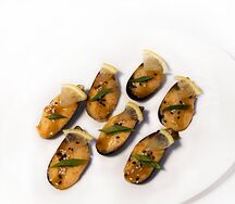 Запеченные мидии