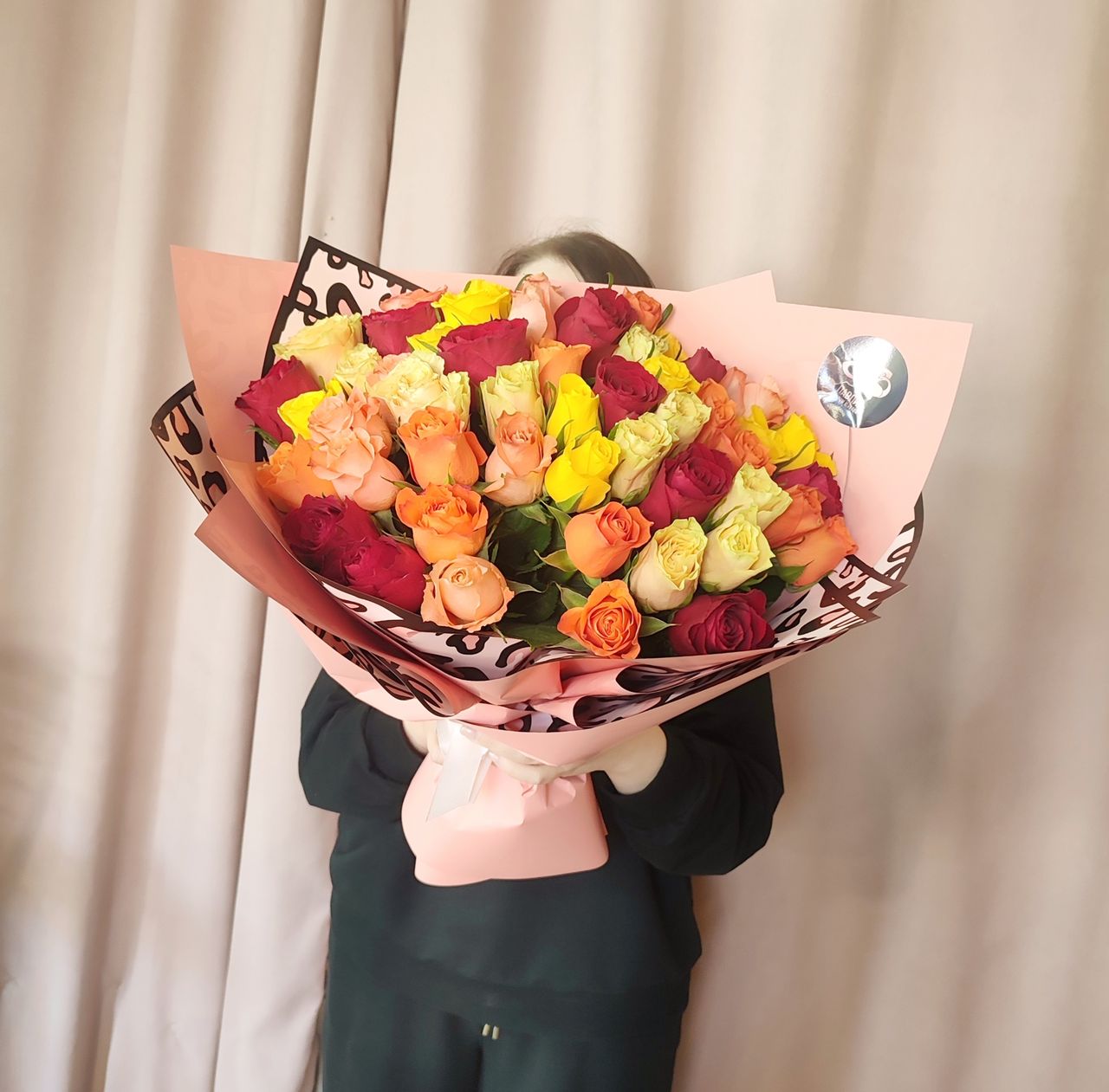 Микс роза (цветная)