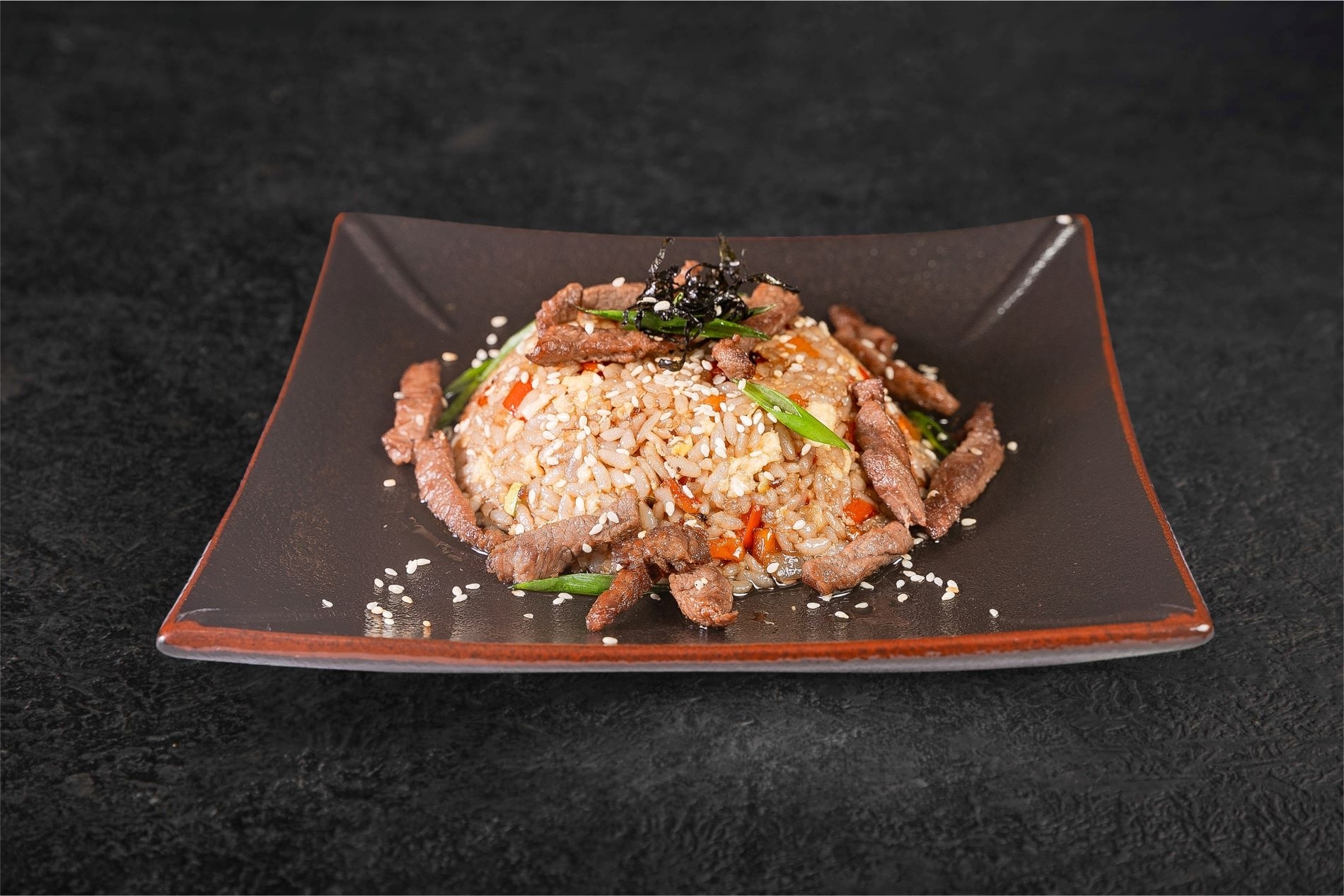 Тяхан с говядиной