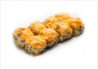 Запеченные роллы «С лососем»