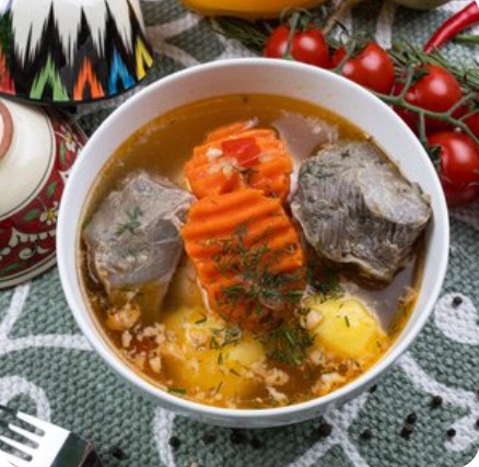 Шурпа с говядиной