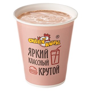 Молочный коктейль шоколадный 0,3