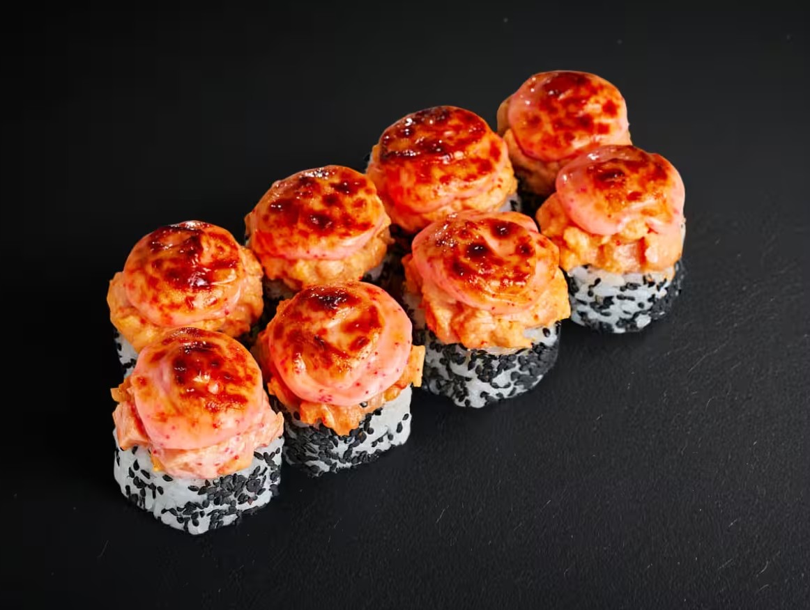 Запеченный сливочный лосось 