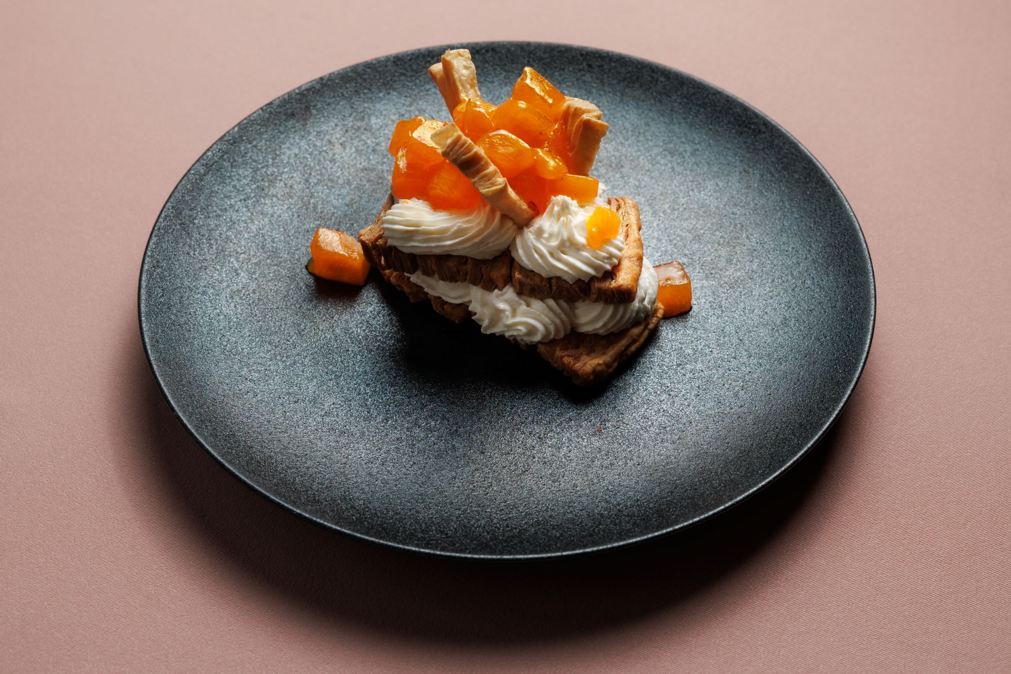 Мильфей с домашним слоеным тестом