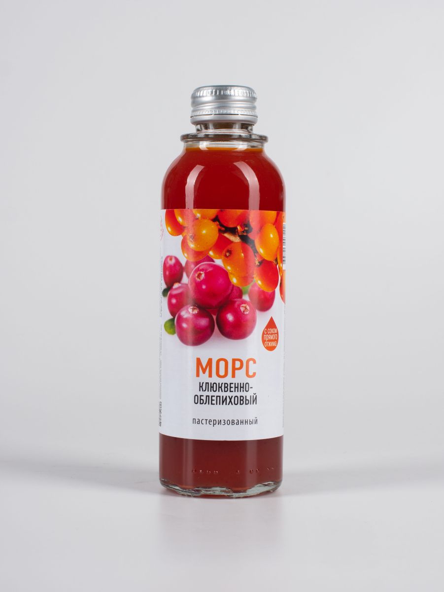 Морс клюквенно - облепиховый