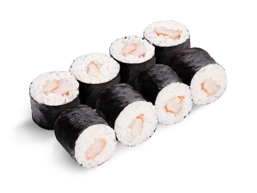 Ролик №2 с отборной креветкой