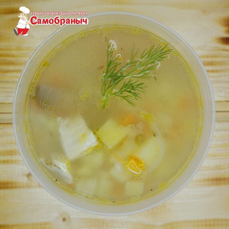 Суп картофельный с рисом 250/15