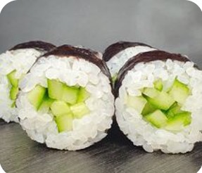 Ролл с огурцом