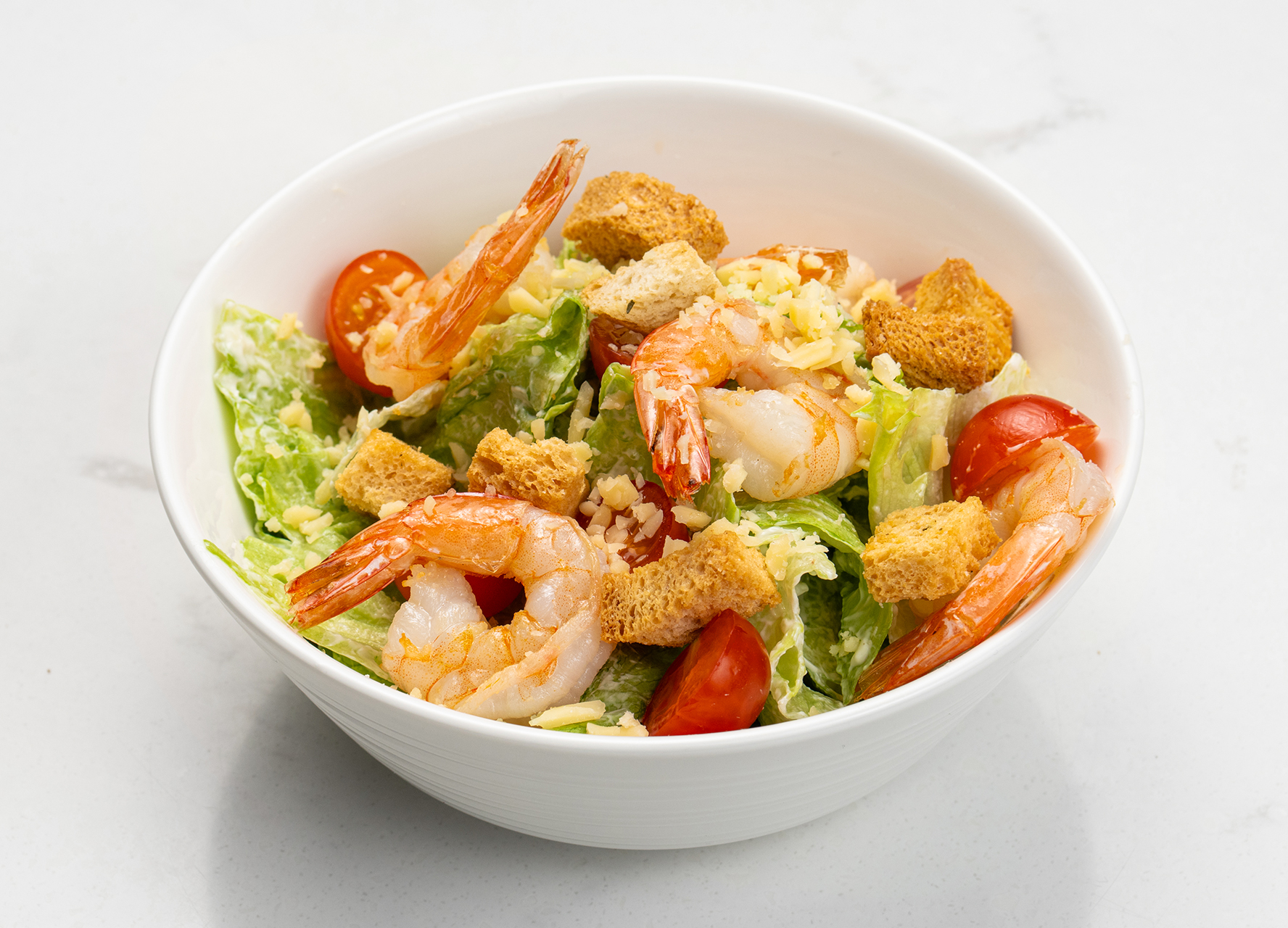 Цезарь с креветками New