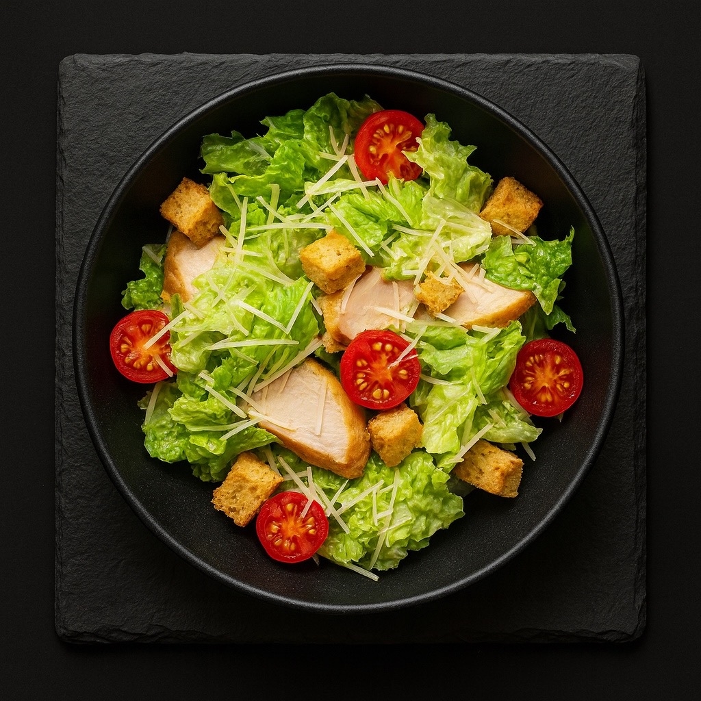 Цезарь с курицей