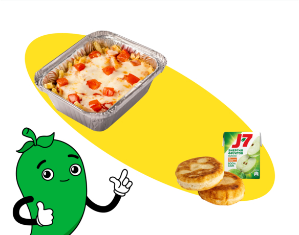 Cет Кидс с пастой и сырниками