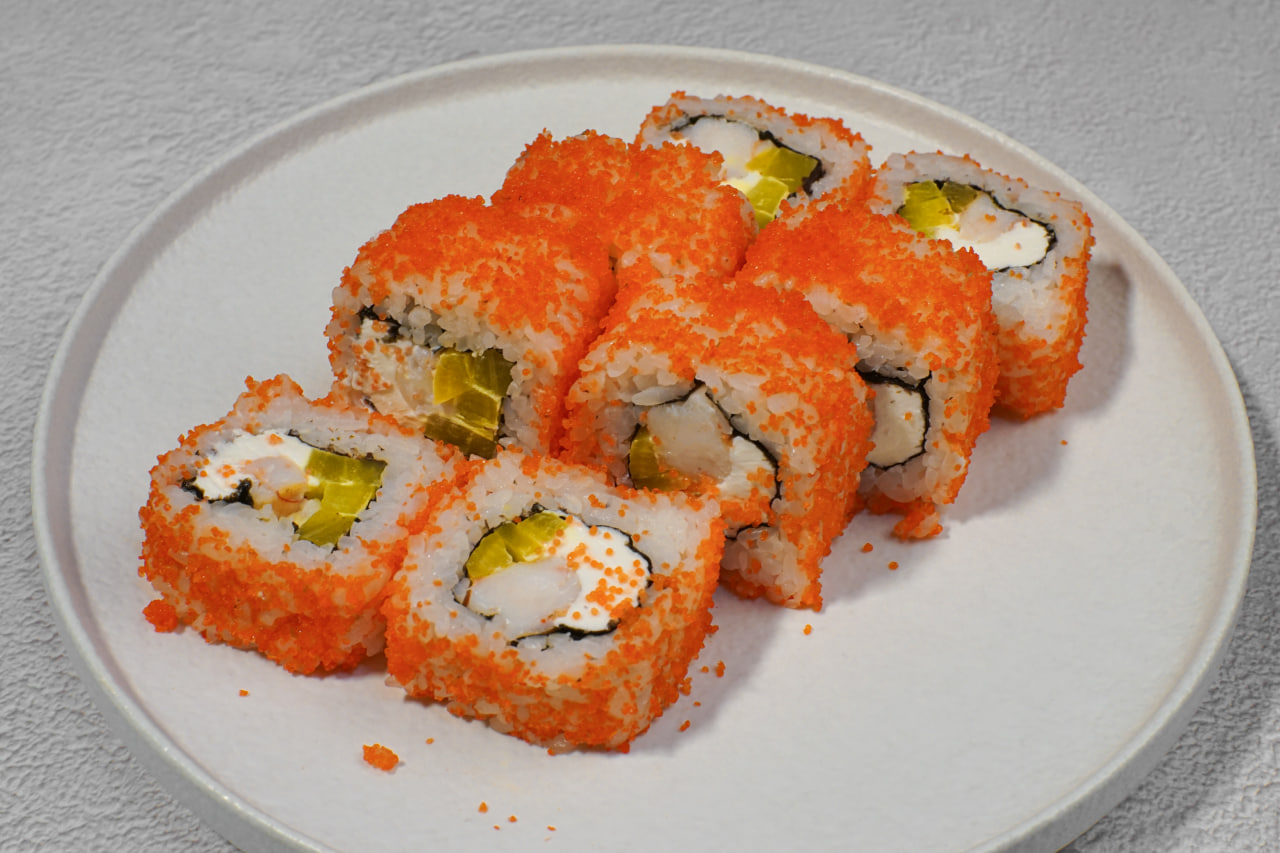 Креветка с Такуаном