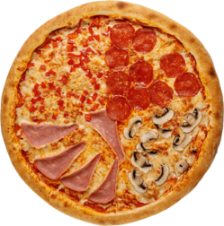 Пицца 25 см Четыре сезона