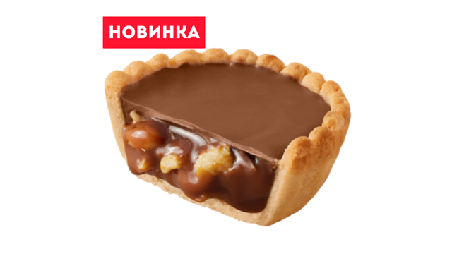 Мини-тарт карамельно-арахисовый