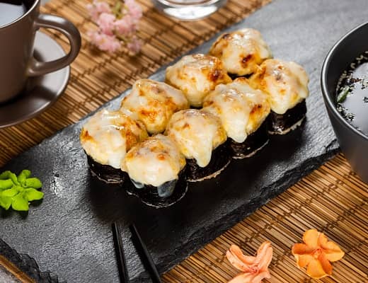 Запеченный с крабом