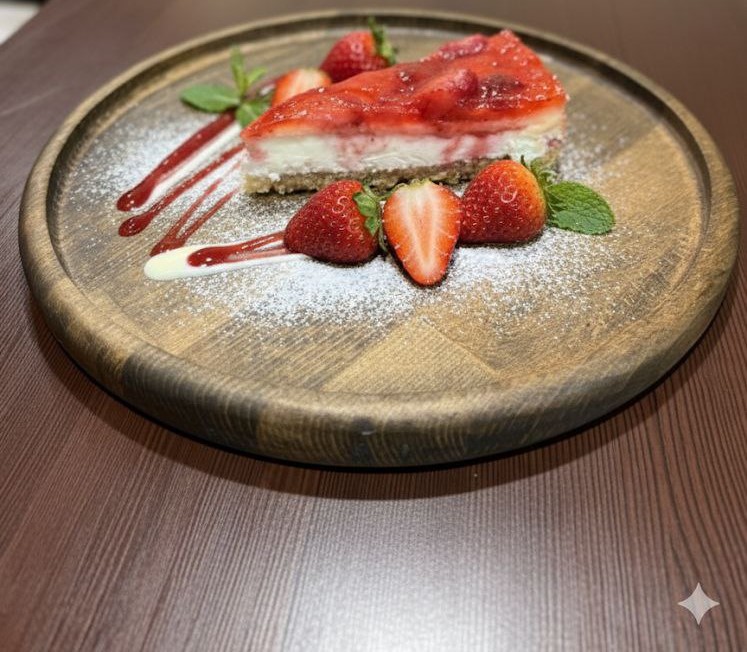 Чизкейк Клубничный