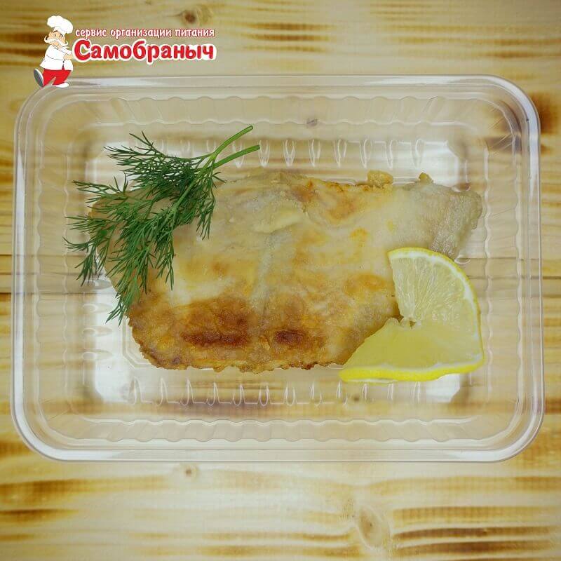 Камбала жареная 100гр.