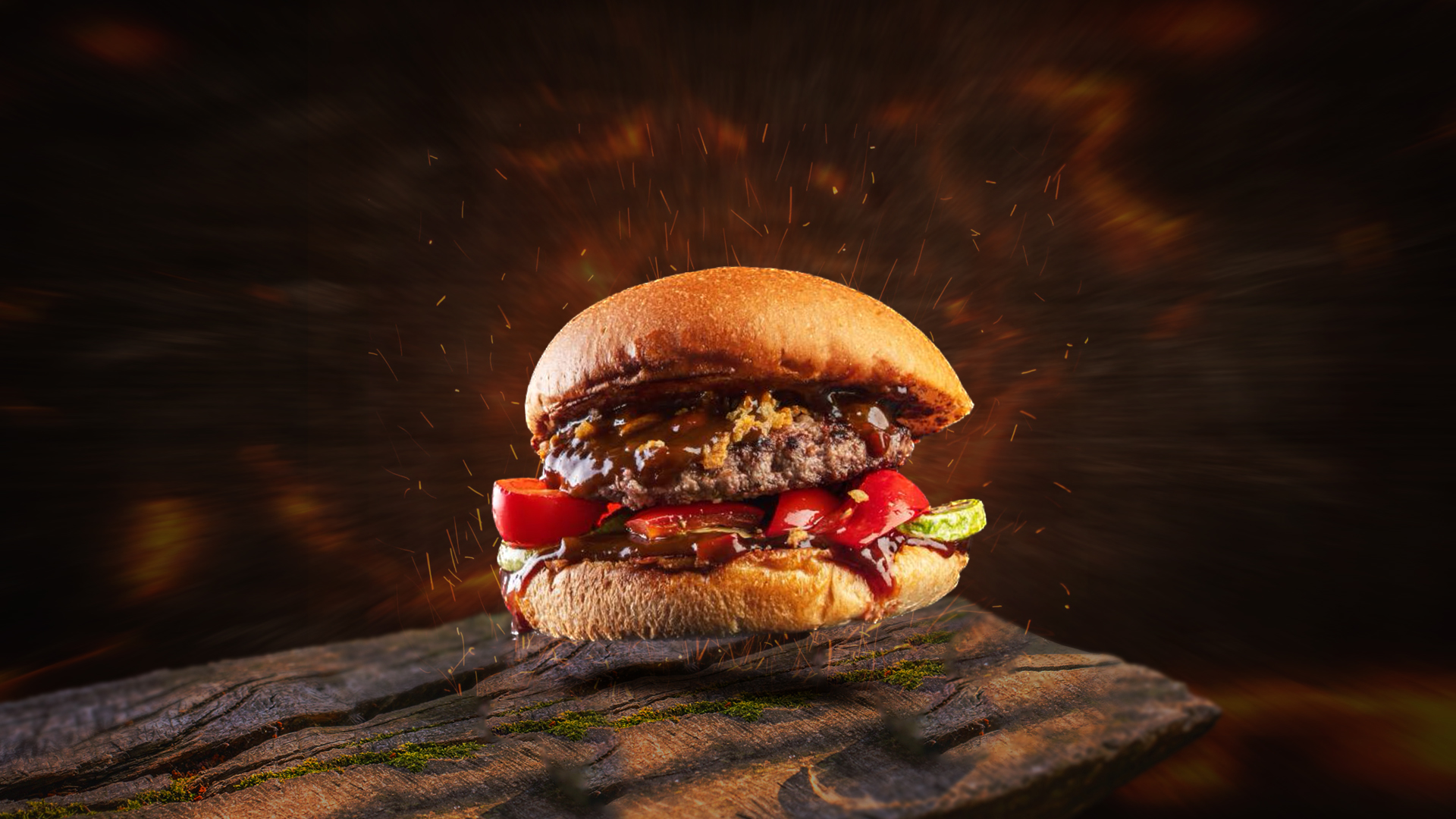Бургер BBQ