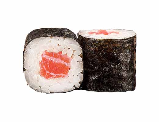 Ролл с лососем