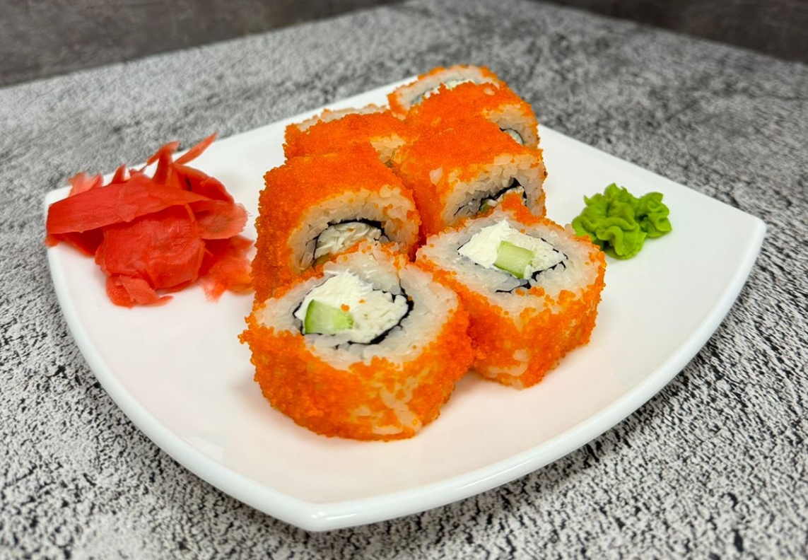 Калифорния с крабом