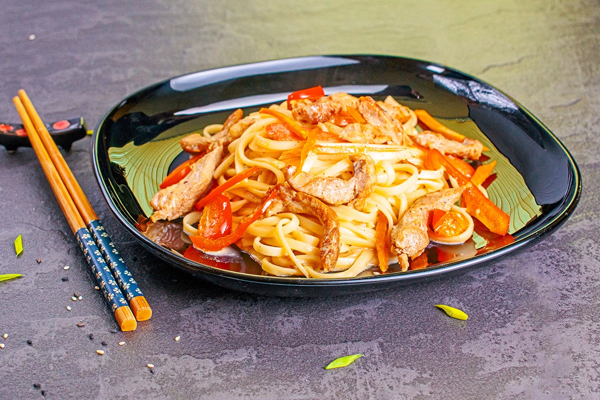 Свинина в сливочном соусе