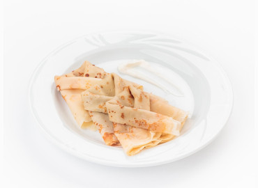 Блины классические со сметаной