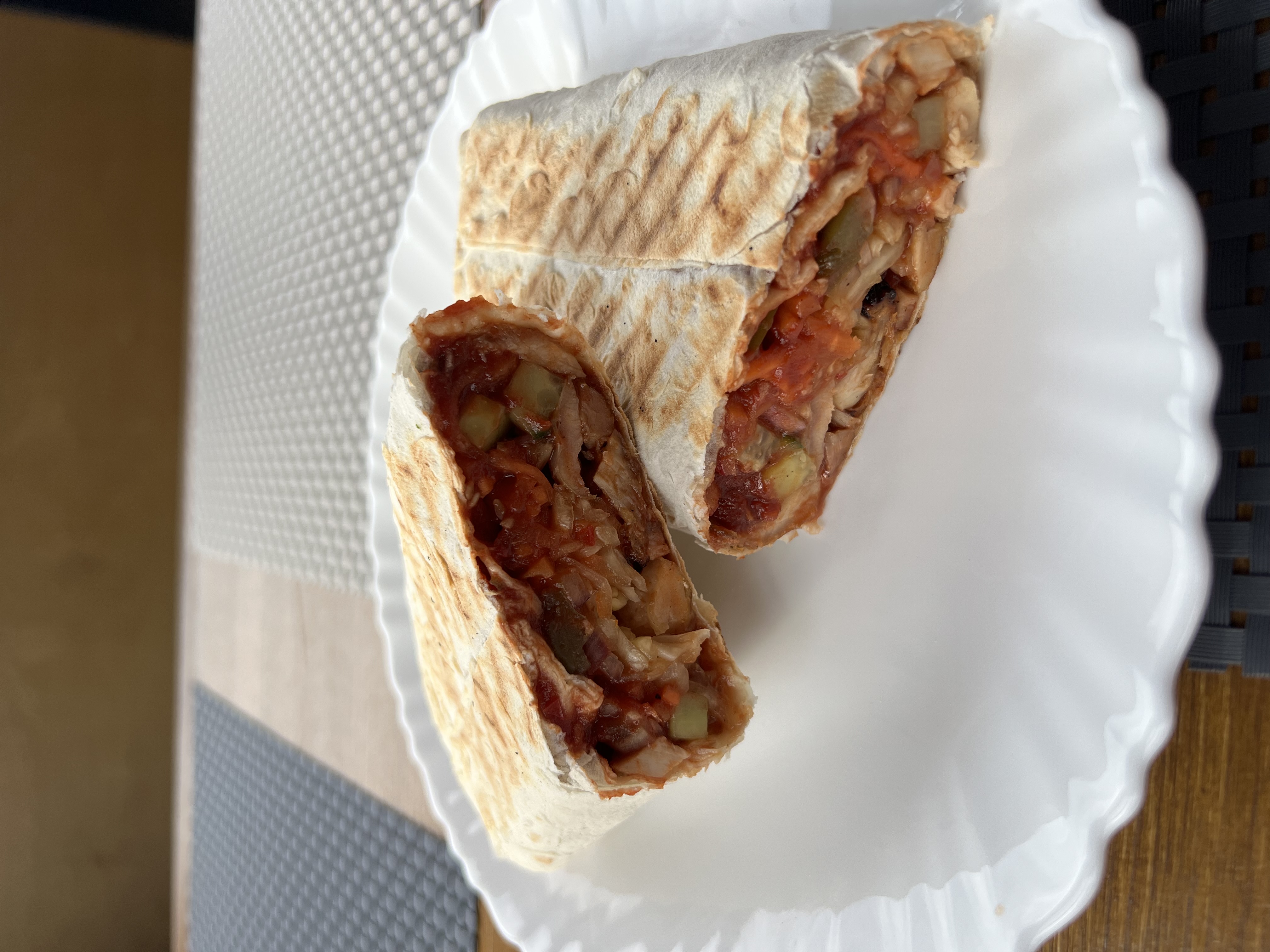 Шаурма дракон со свининой